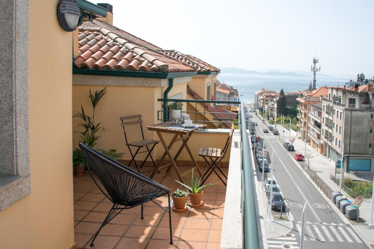Precioso Atico Con Terraza Y Vistas A Silgar. Apartment Sanxenxo Exterior photo